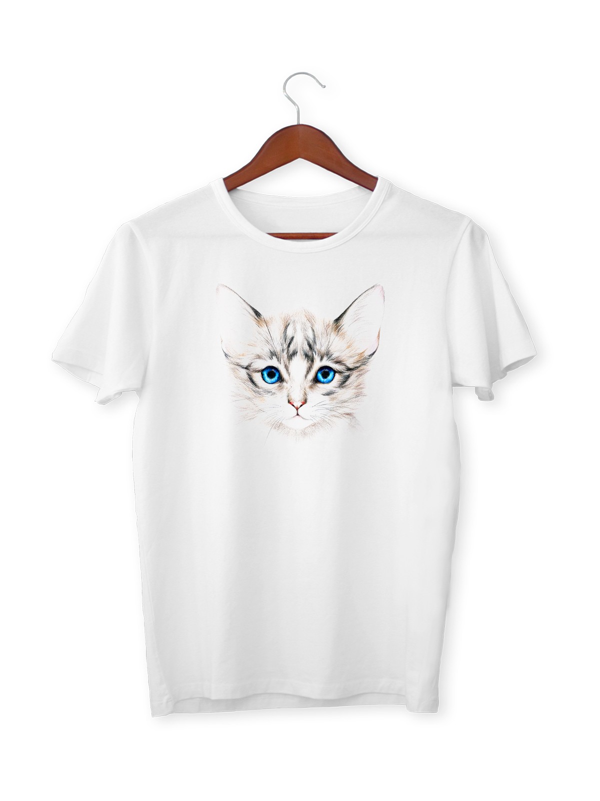 Kedi Baskılı Tişört